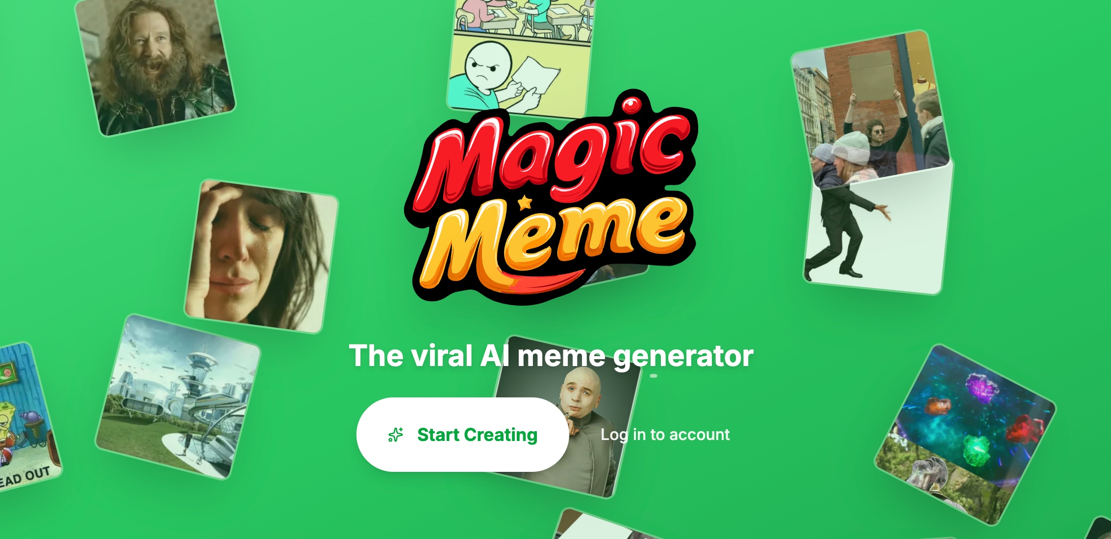 Magic Meme - The viral AI meme generator